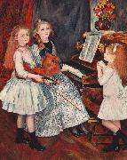 Pierre-Auguste Renoir Portrat der Tochter von Catulle-Mendes am Klavier oil painting reproduction
